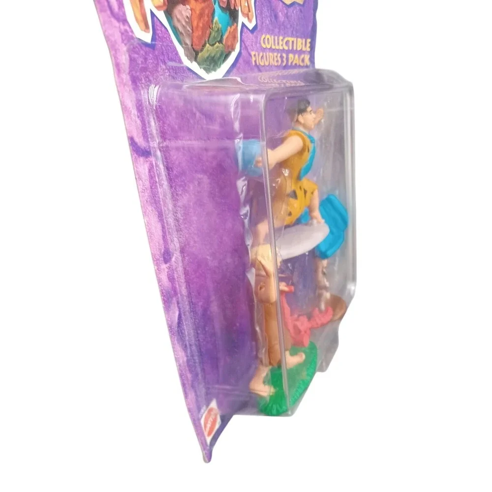 Vintage 1993‎ Mattel The Flintstones Movie Collectible Figures 3 Pack 65906 NEW